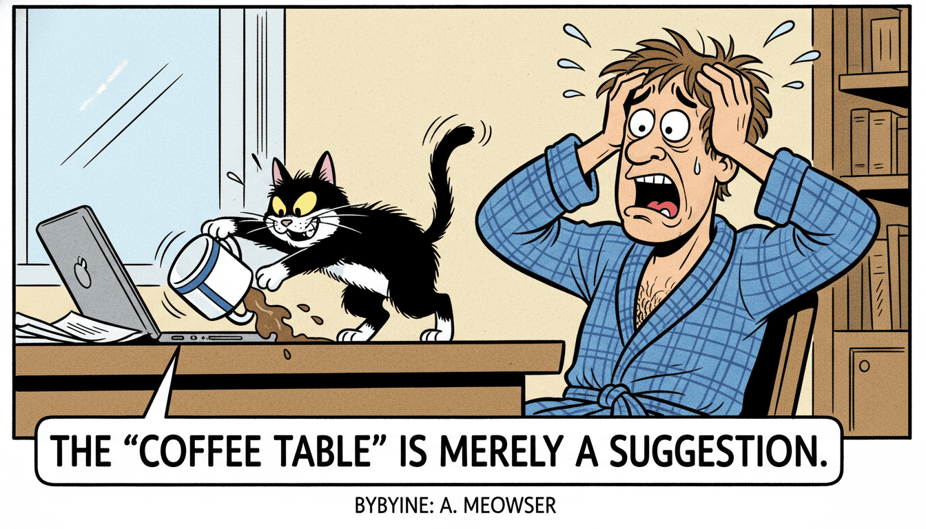 Single-Panel comic strip format example