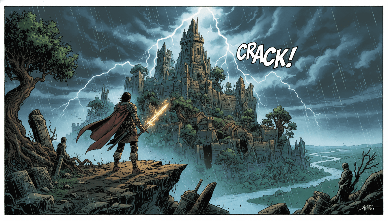 Fantasy Epic graphic novel genre example
