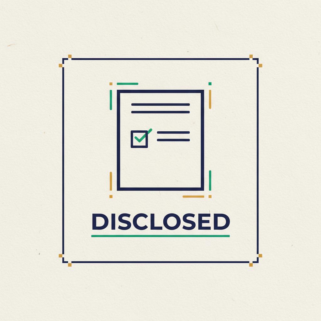 Disclose It — a step in the pre-publish checklist for an AI-illustrated children's book on KDP