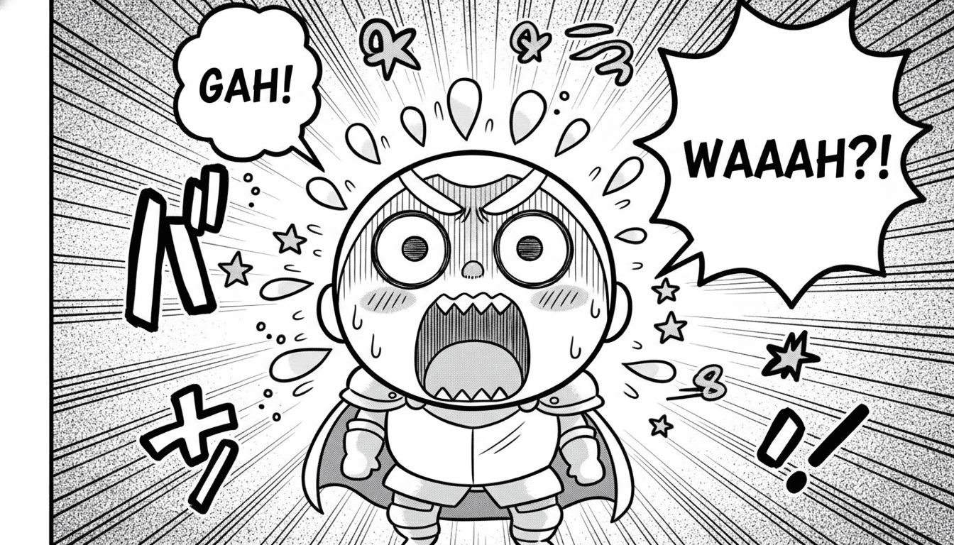 Chibi manga style example