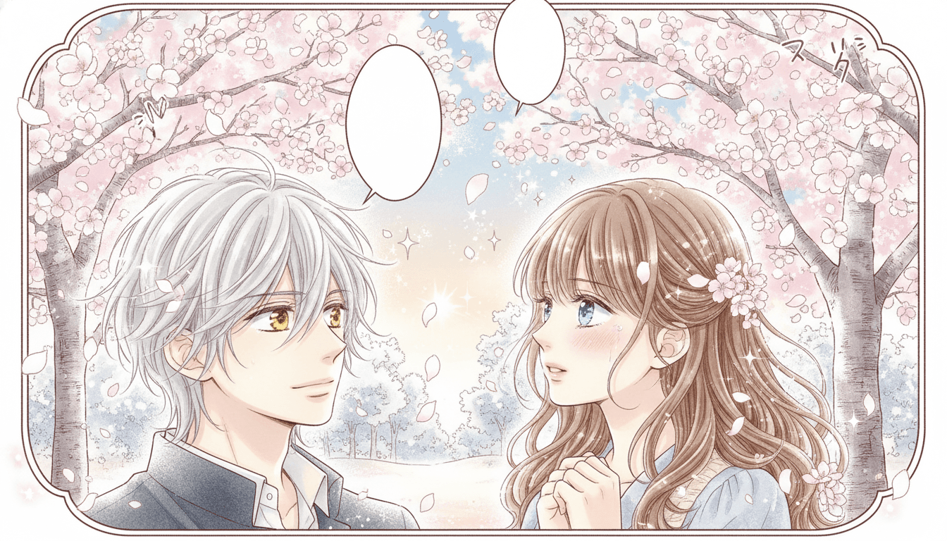 Shojo manga style example