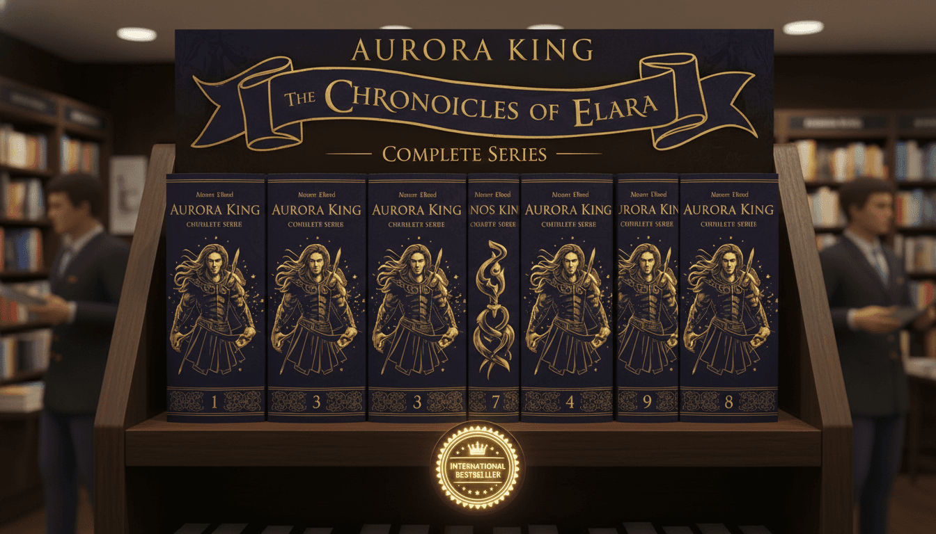 Bestseller Shelf book series example