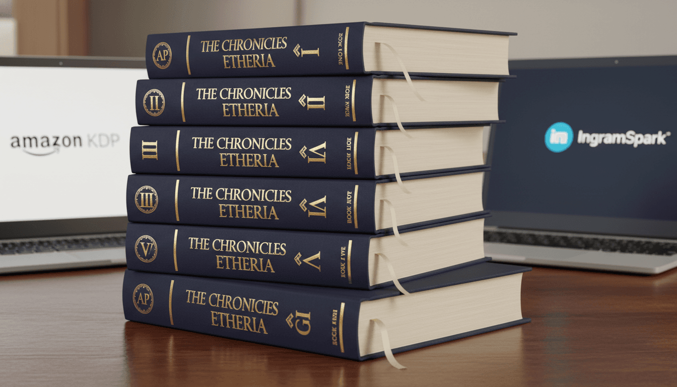 Print-Ready book series example