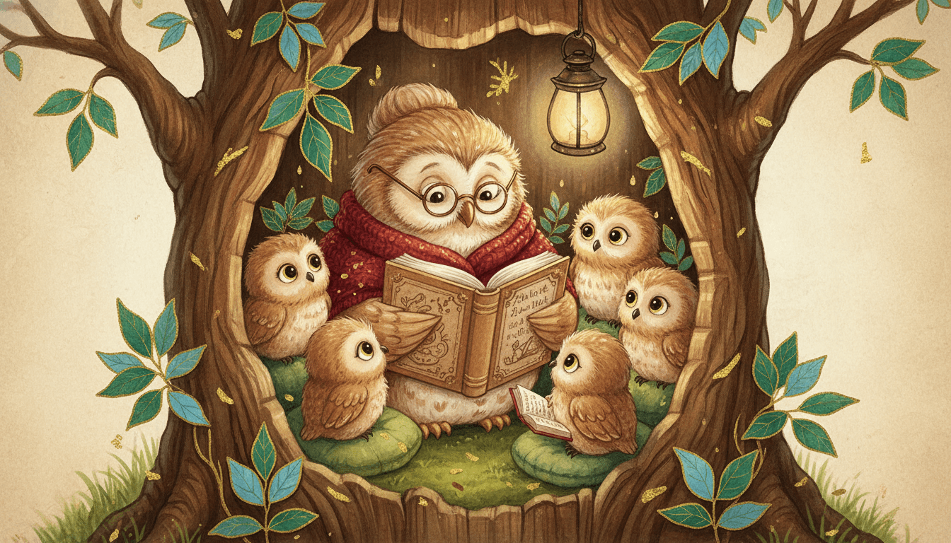 Storybook illustration style example for a children's book made from text with C2Story