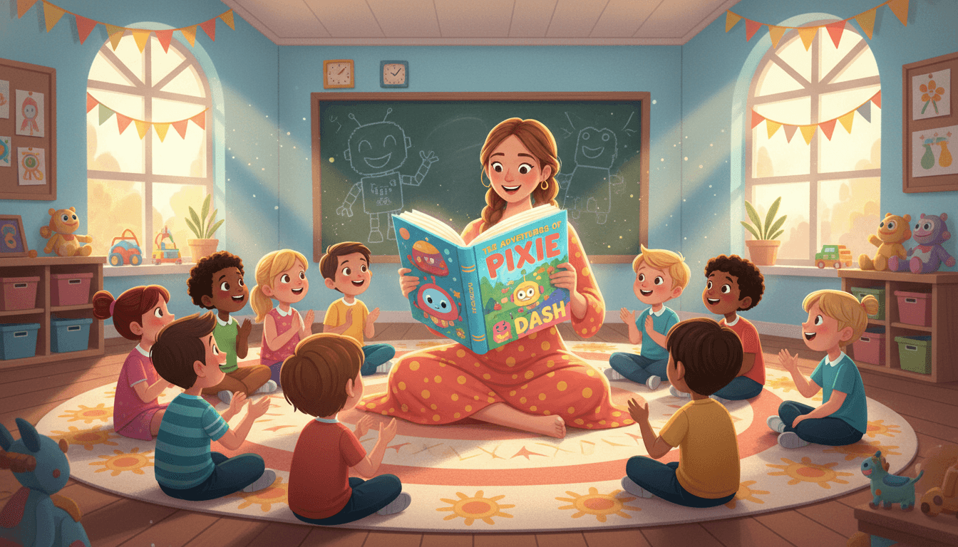 Classroom kids story example