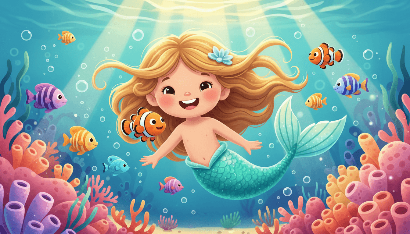 Mermaid Stories - AI picture book