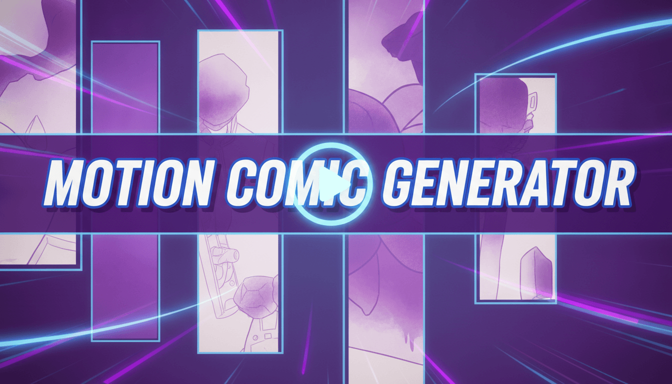 The Cut — motion comic generator example