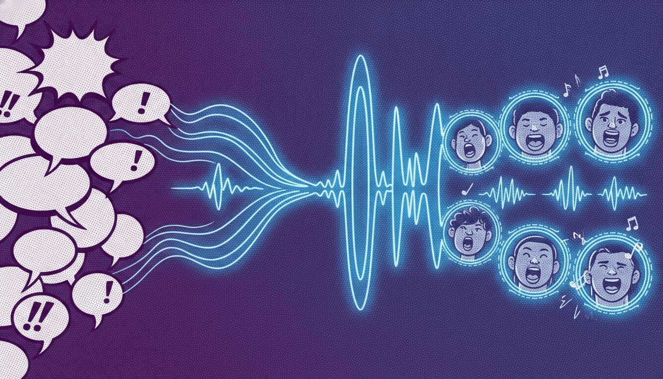The Voices — motion comic generator example