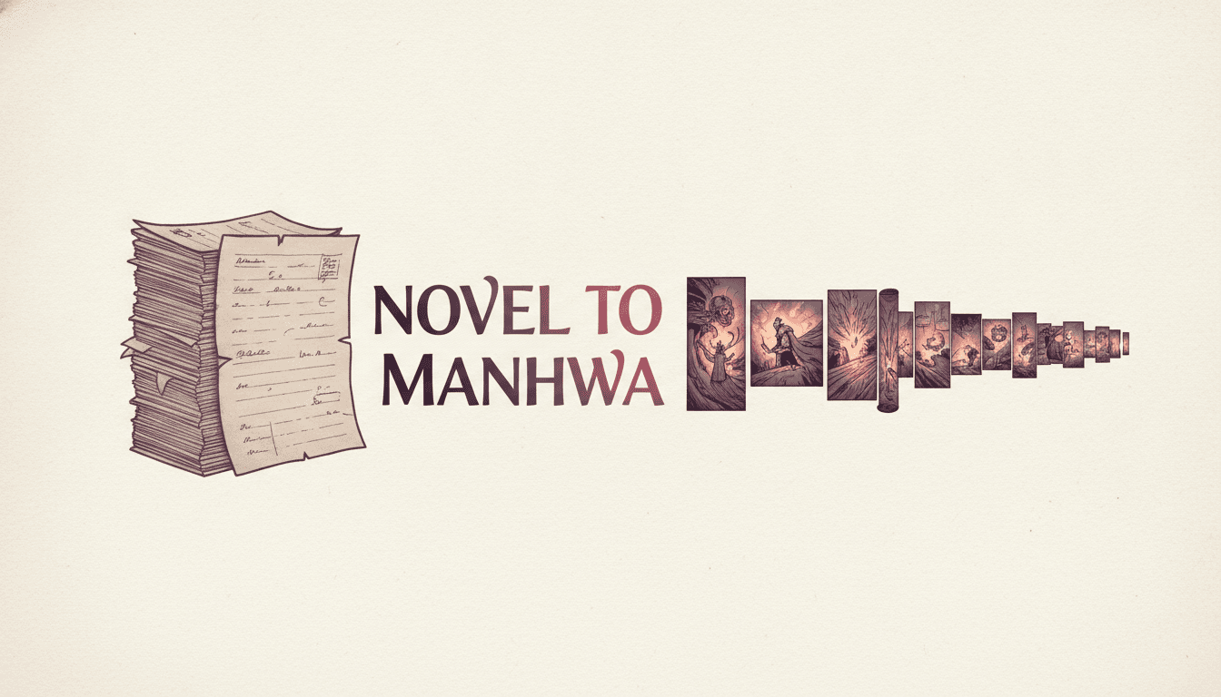 The Manhwa — novel to manhwa example