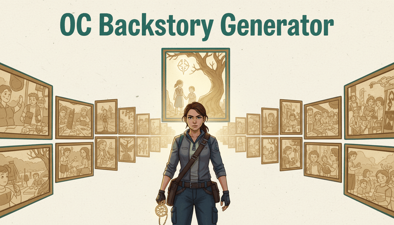 The Corridor — OC backstory generator example