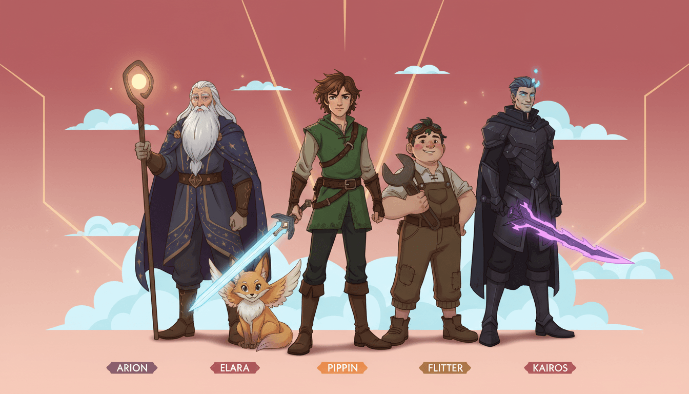 Cast Lineup recurring character example
