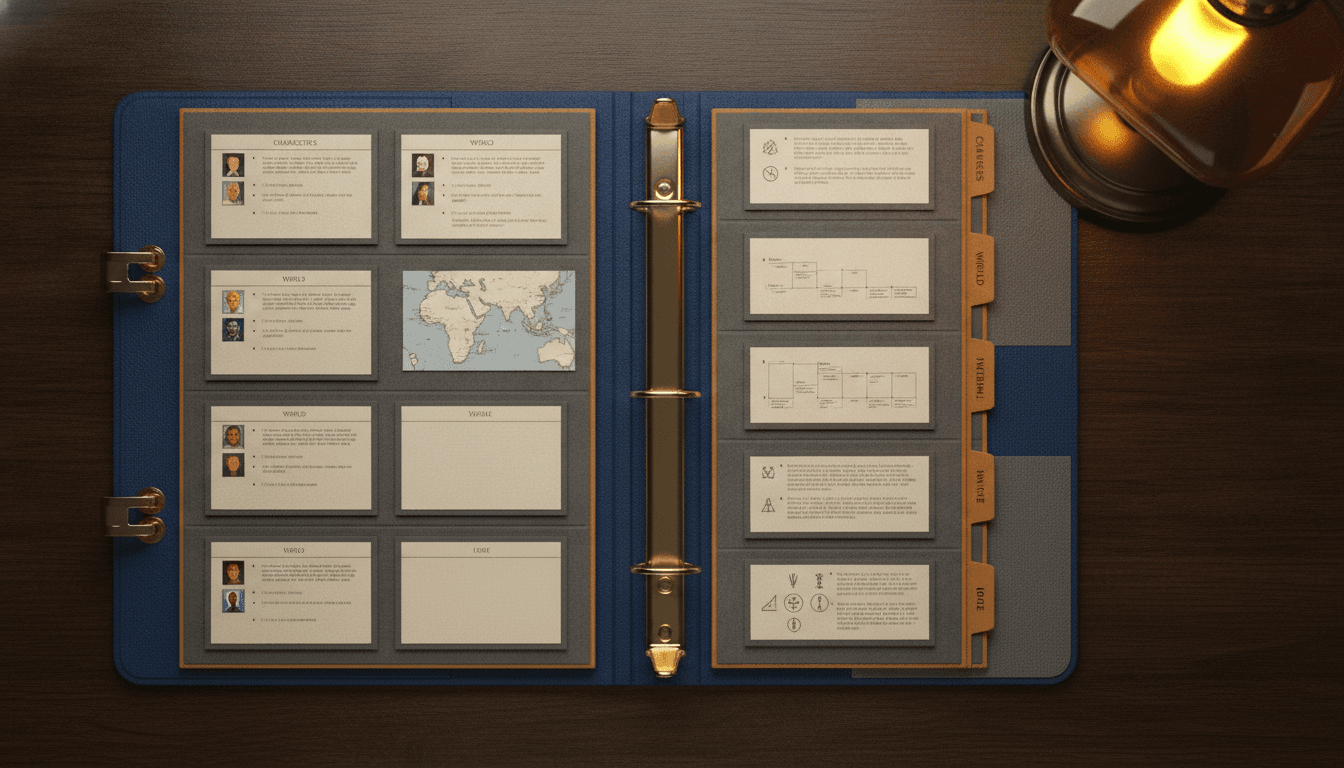The Binder series bible example