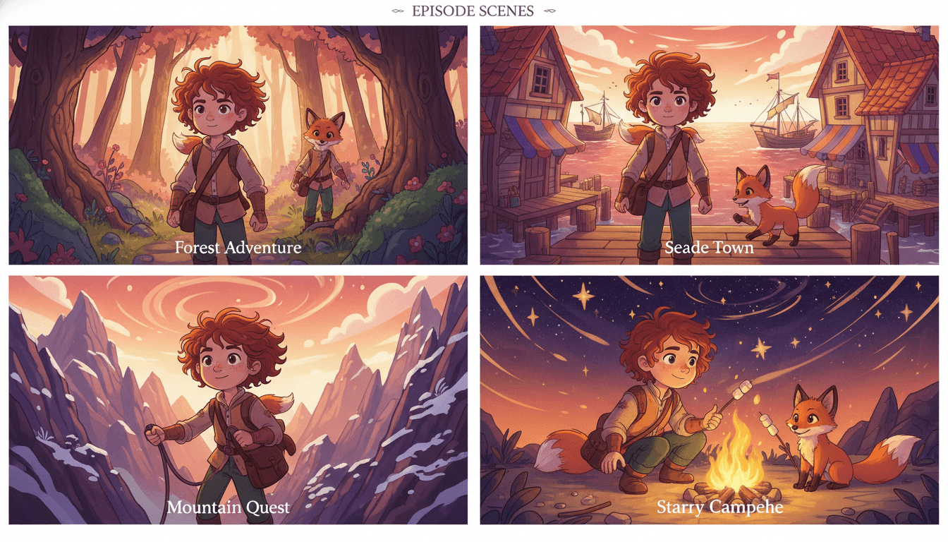 Every Episode story series example
