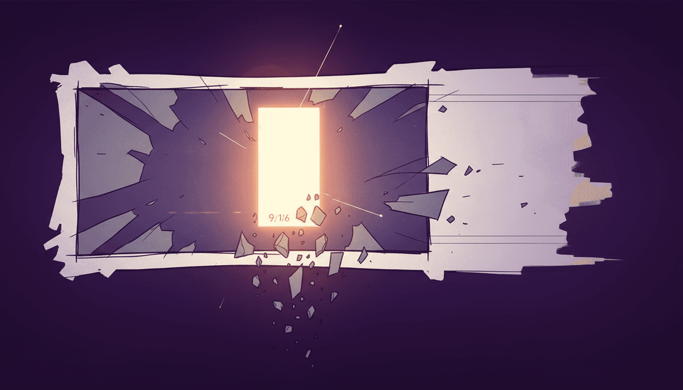 The Frame — vertical comic video example