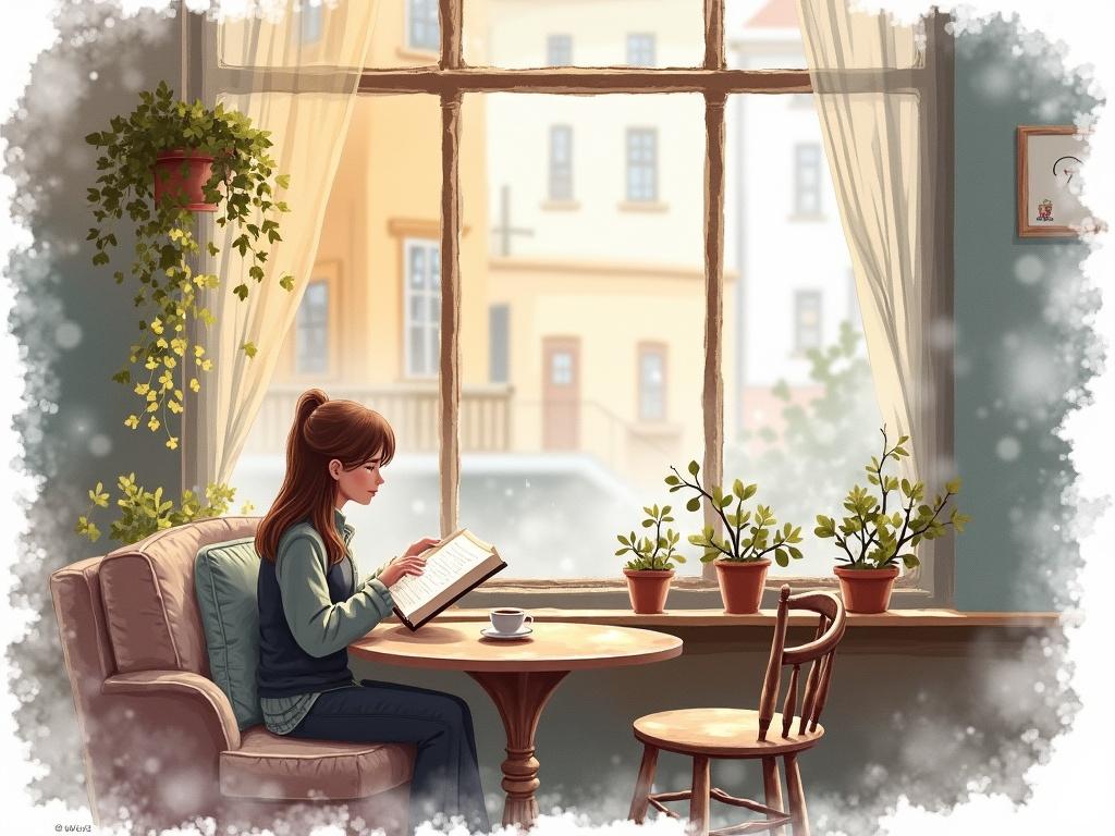 Watercolor style example