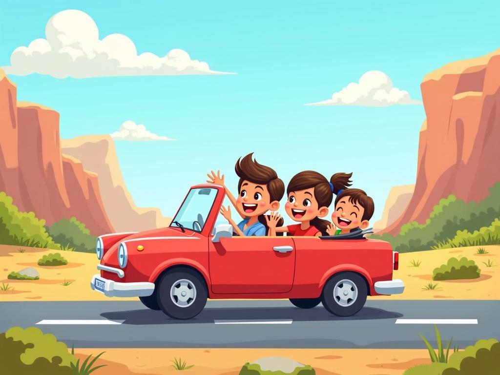 Cartoon style example