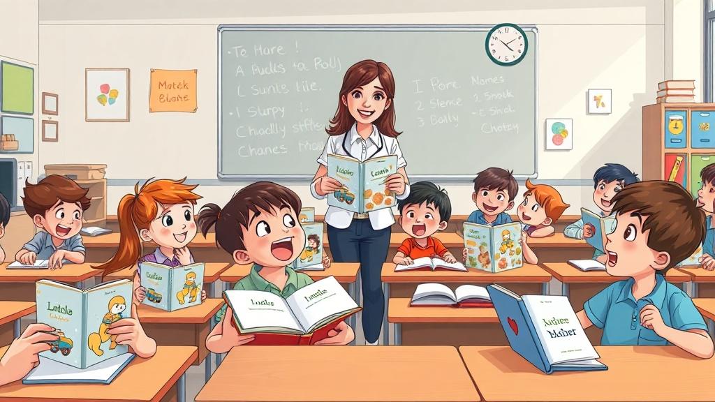 Classroom story creator Student Books example