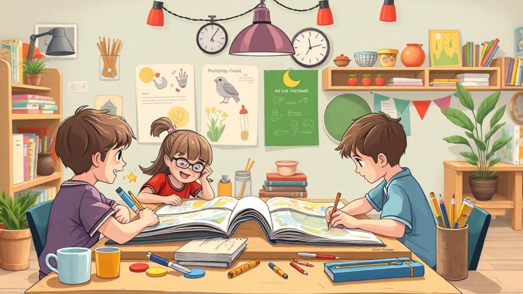 Classroom story creator Book Workshop example