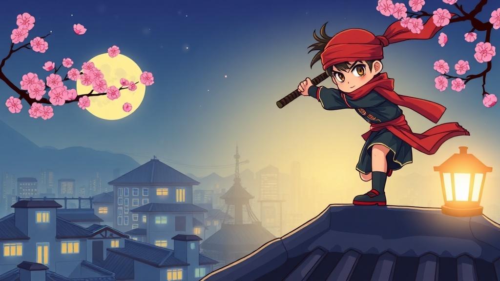 Bold cartoon style illustration for energetic young readers