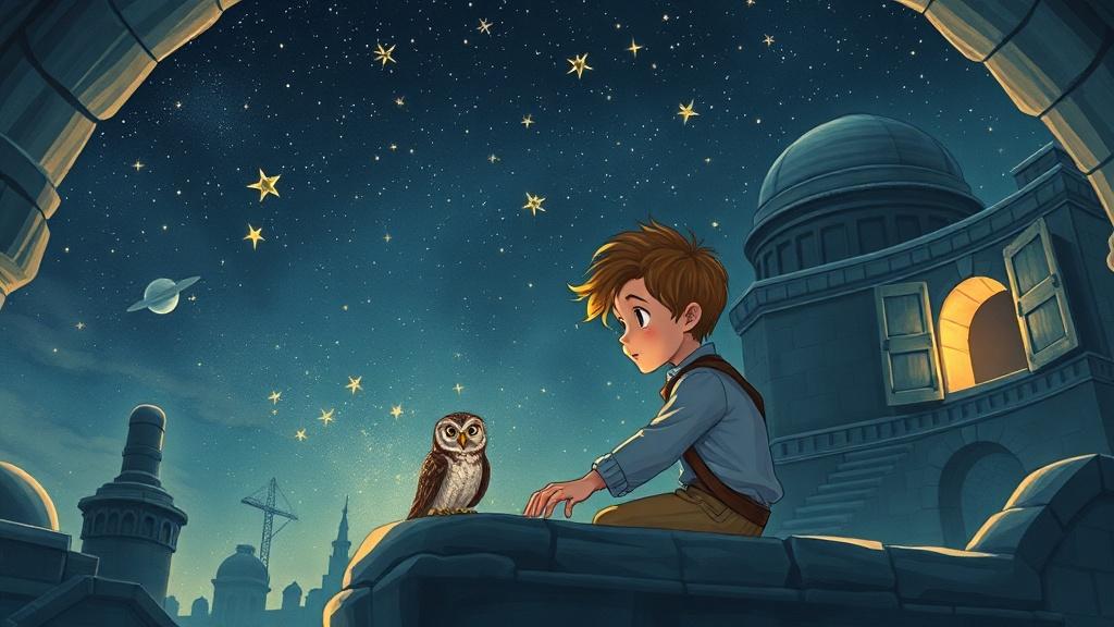 Classic storybook illustration style for children