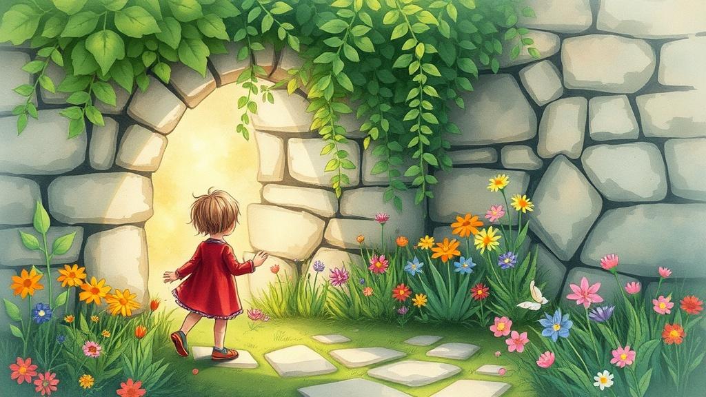 Watercolor style illustration perfect for fourth grade stories