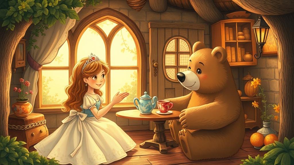 Storybook children's book style