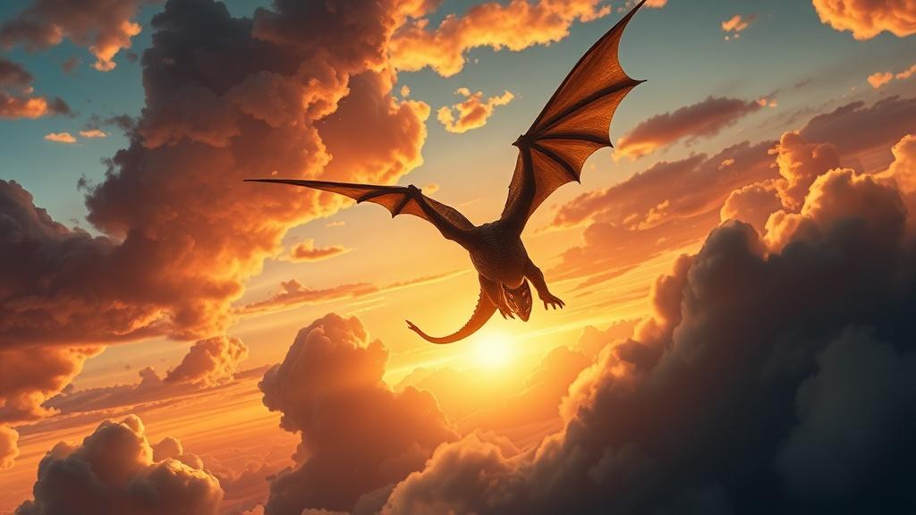 Cinematic children's book style