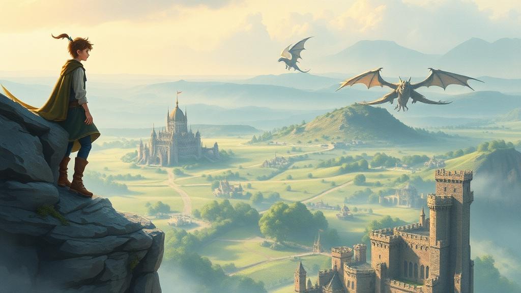 Watercolor style illustration perfect for seventh grade stories