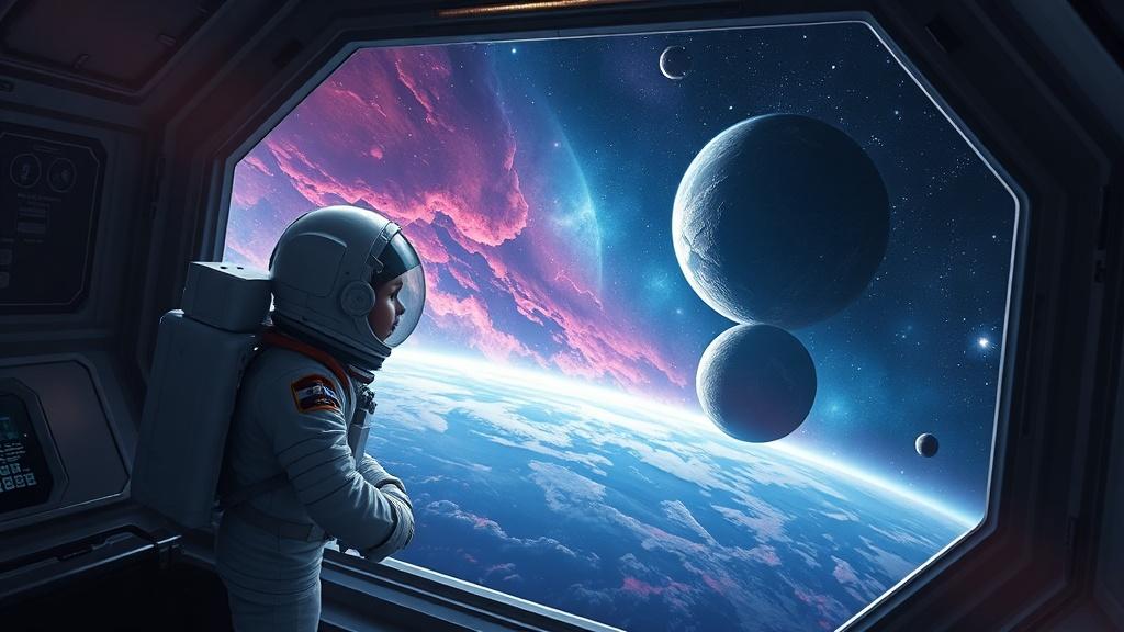 Cinematic style illustration with rich detail for young teens