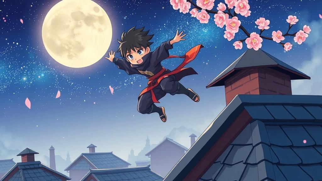 Anime children's book style