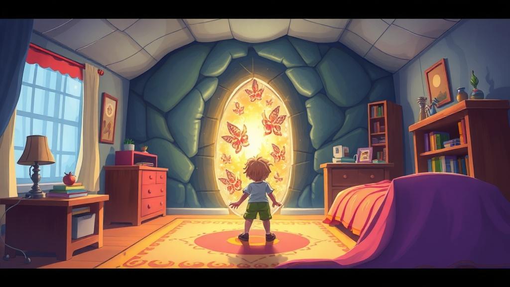 Anime illustration style for children's book adaptation