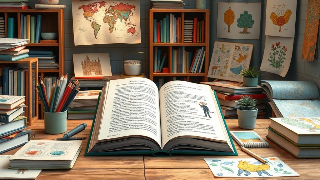 Novel being converted page by page into illustrated children book spreads