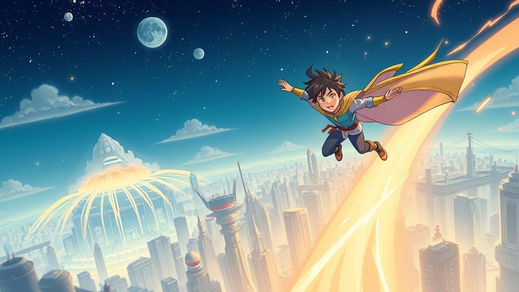 Anime illustration style