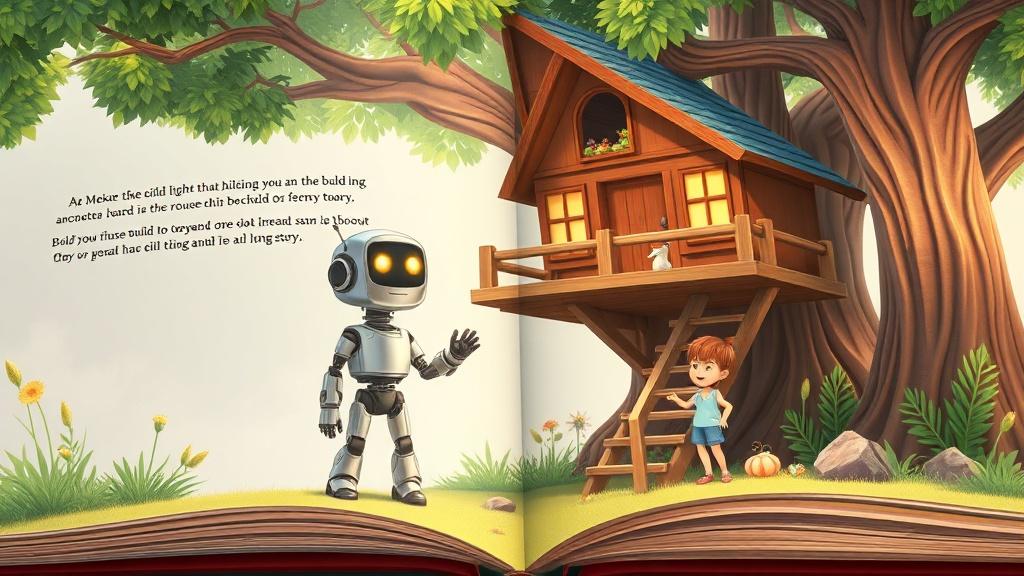 Pixar 3D illustration style for long story conversion