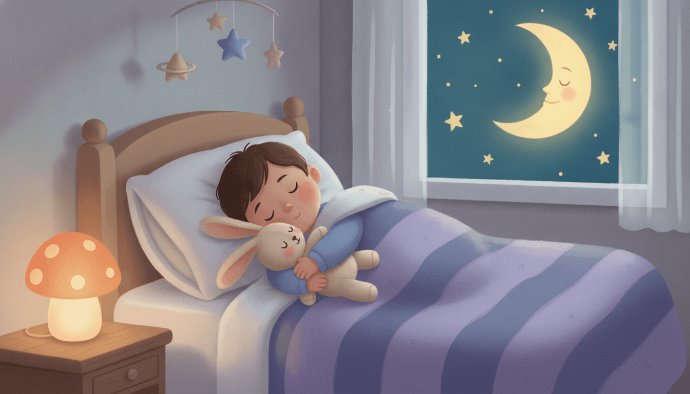 Bedtime Stories for Anxious Kids - AI picture book