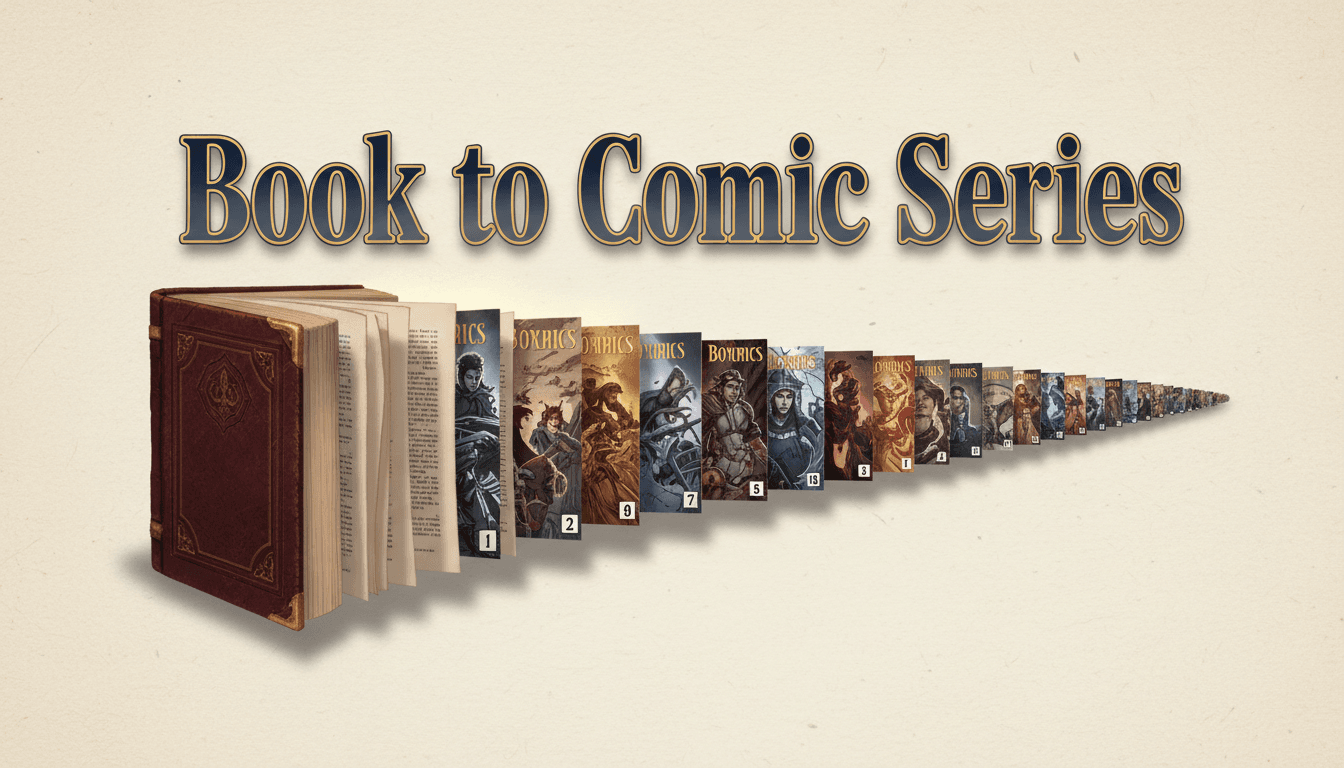 The Shelf — book to comic series example