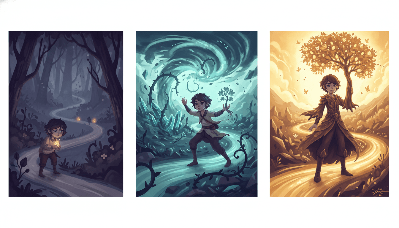 Character Arc — example of creating characters for a story
