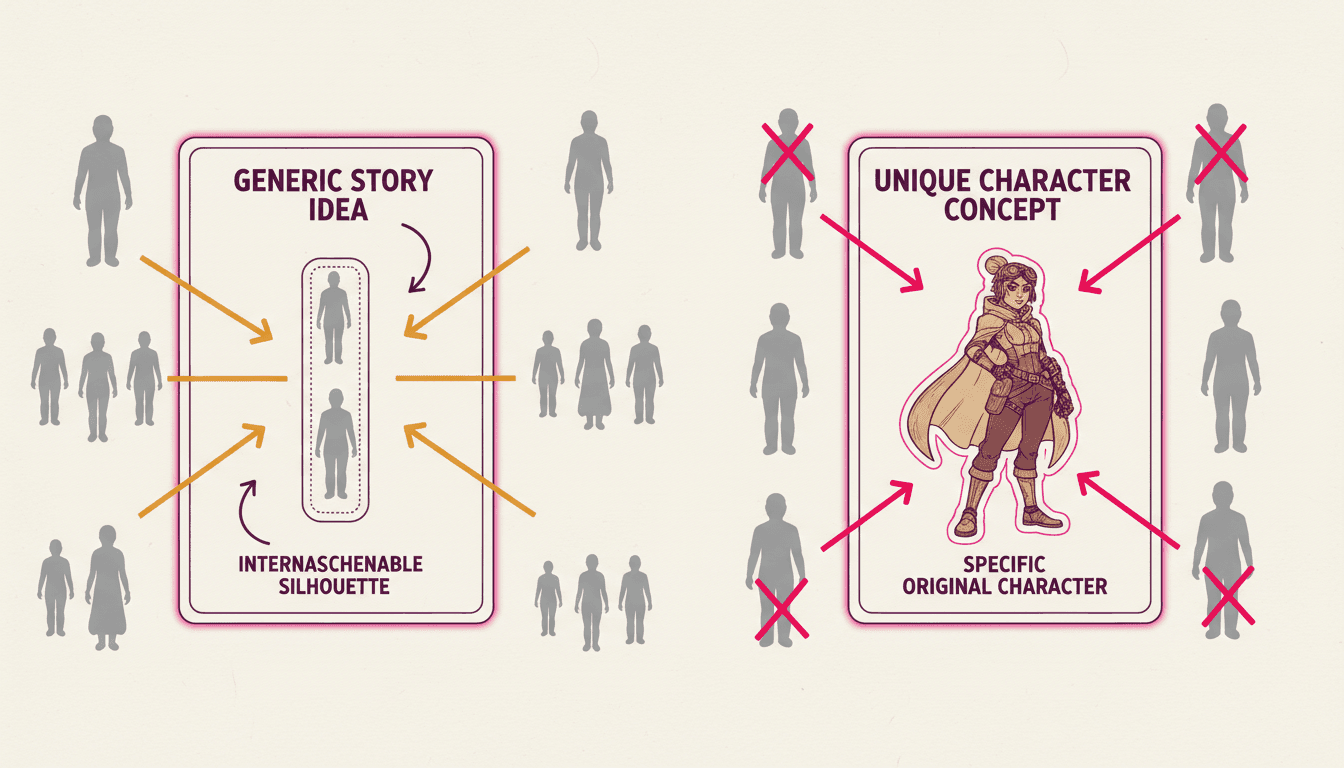 The Swap Test — OC story ideas example