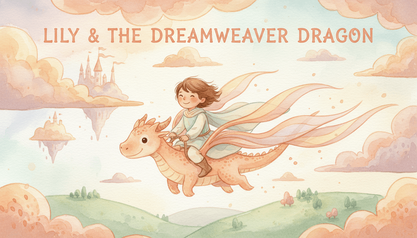 Watercolor style personalized children's book
