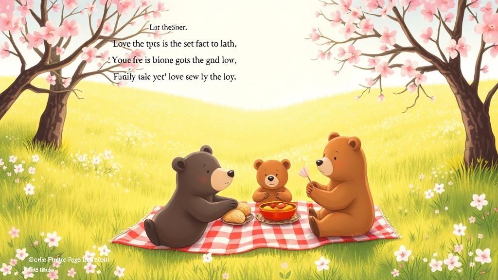 Anime picture book style