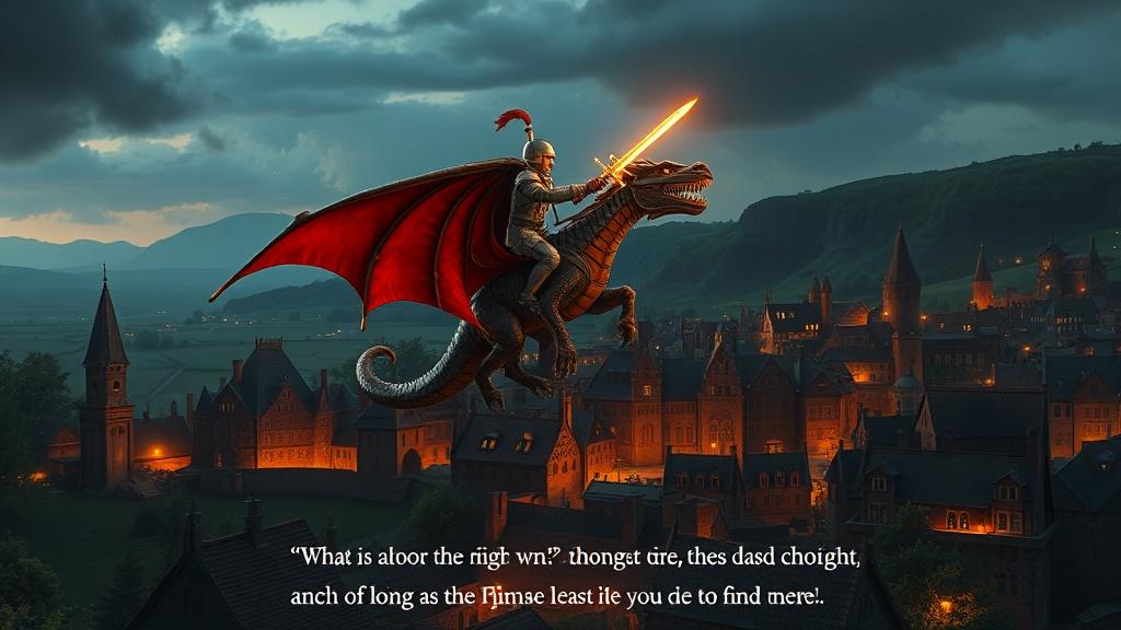 Cinematic picture book style