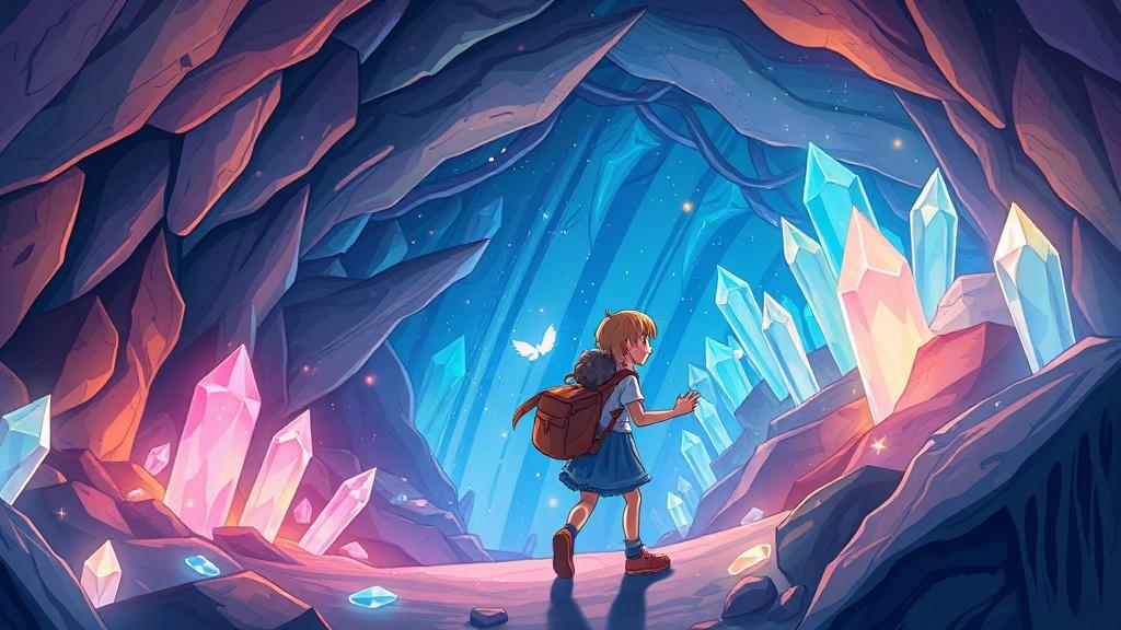 Anime picture book style from novel