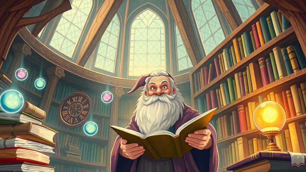 Classic picture book style from novel