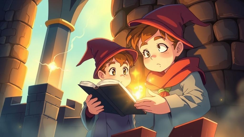 Anime illustration style