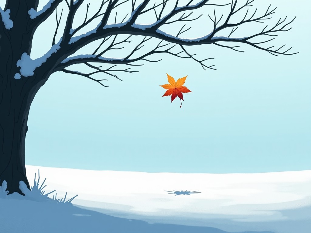 AI-generated story: Leaf is Leaving in the Winter